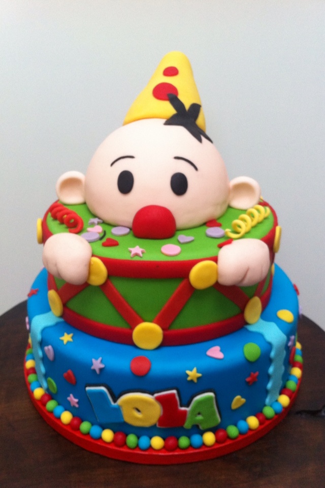 9 Photos of Cartoon Clowns And Birthday Cakes