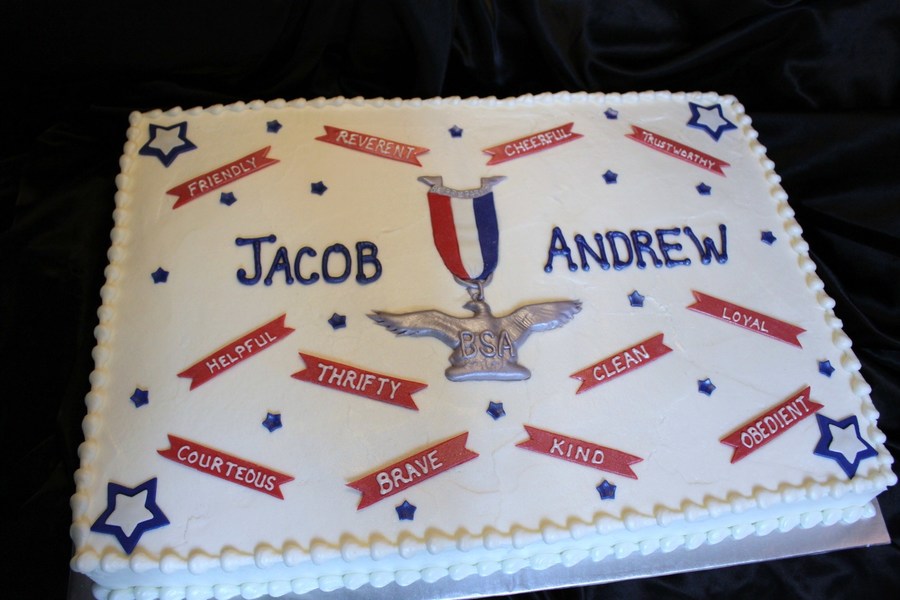 Court of Honor Eagle Scout Cake Idea