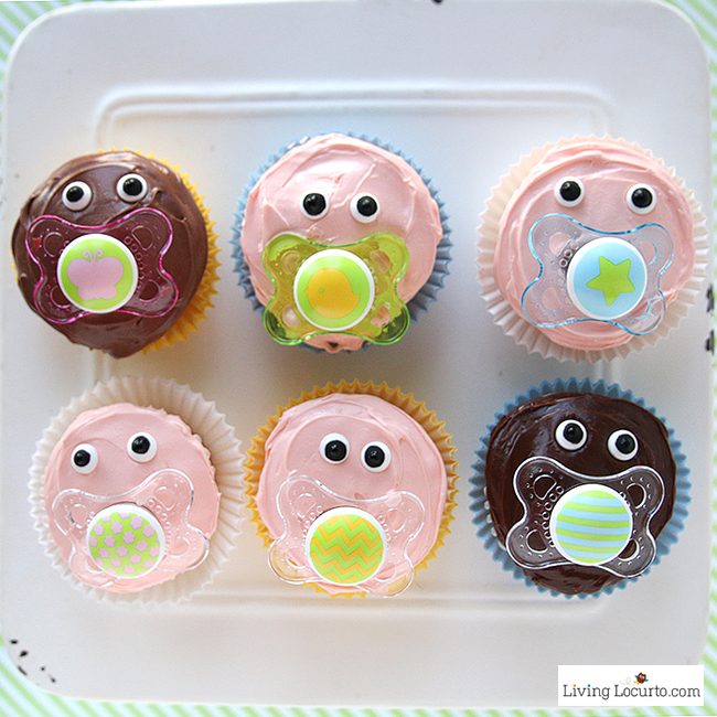 Creative Baby Shower Cupcakes