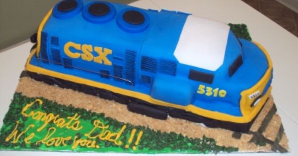 CSX Birthday Cake