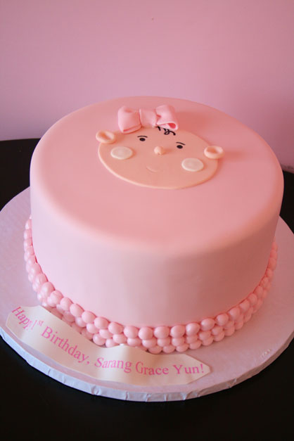 Cute Girls Birthday Cake