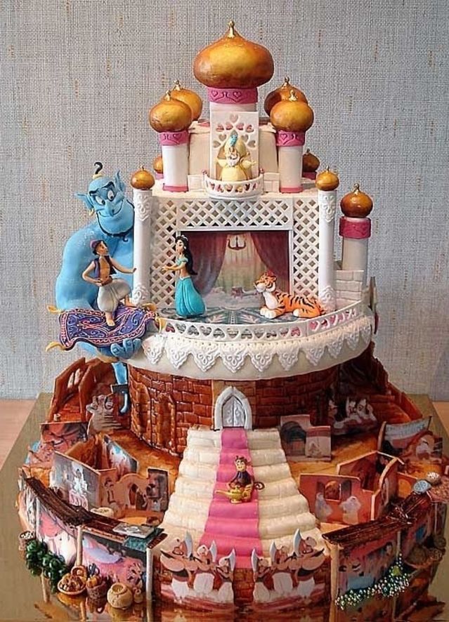 Disney Aladdin Cake