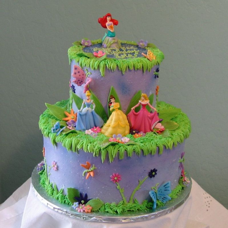 Disney Princess Birthday Cakes