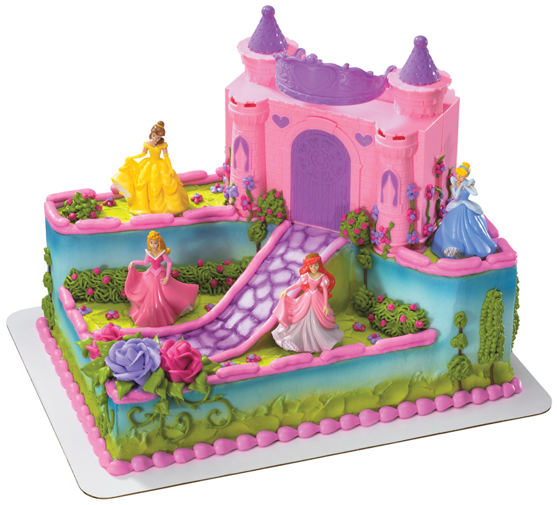 Disney Princess Castle Cake