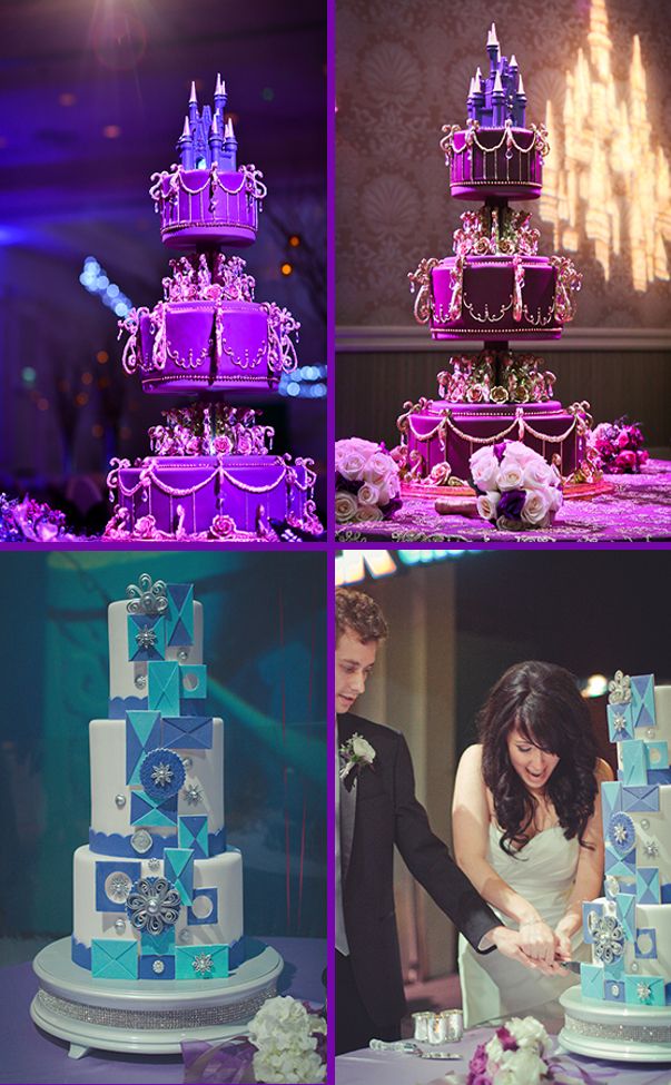 Disney-themed Wedding Cake