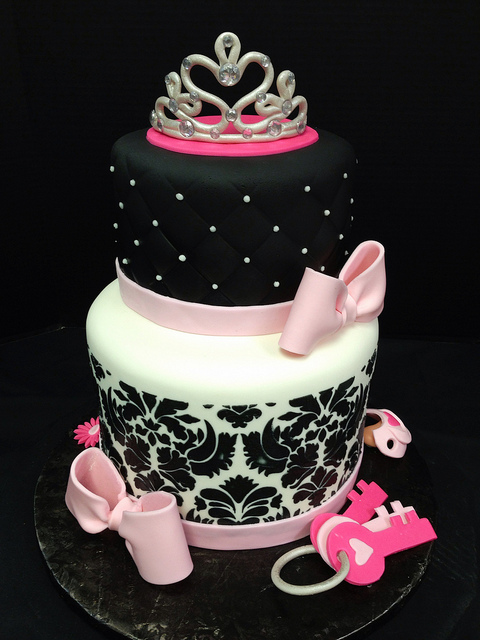 Diva Baby Shower Cake