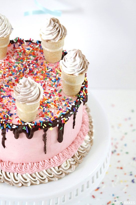 DIY Ice Cream Cake