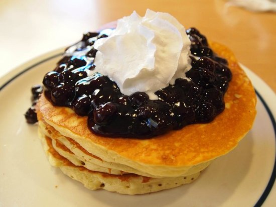 Double Blueberry Pancakes Ihop