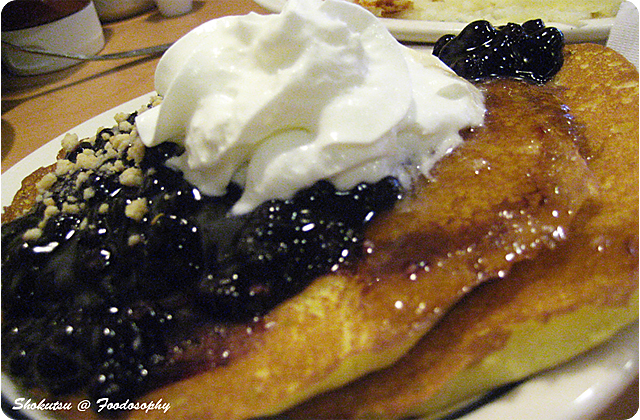 Double Blueberry Pancakes Ihop