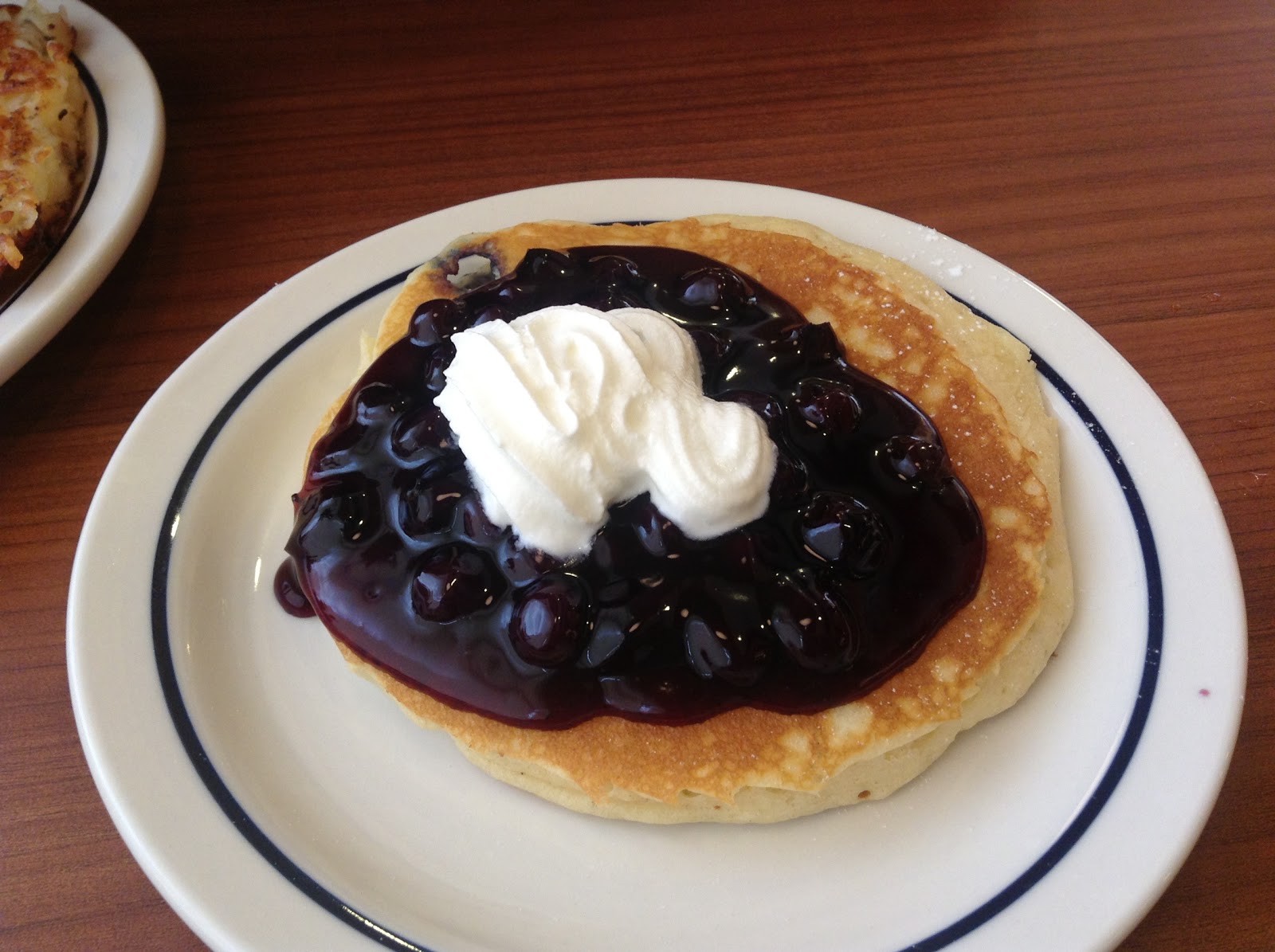 Double Blueberry Pancakes Ihop