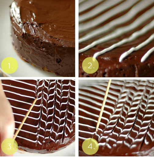 Easy Chocolate Cake Decorating