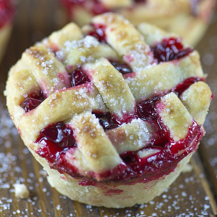 Easy Mini Cherry Pies Recipe