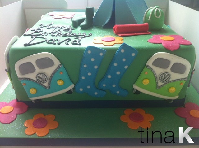 Festival Themed Birthday Cake