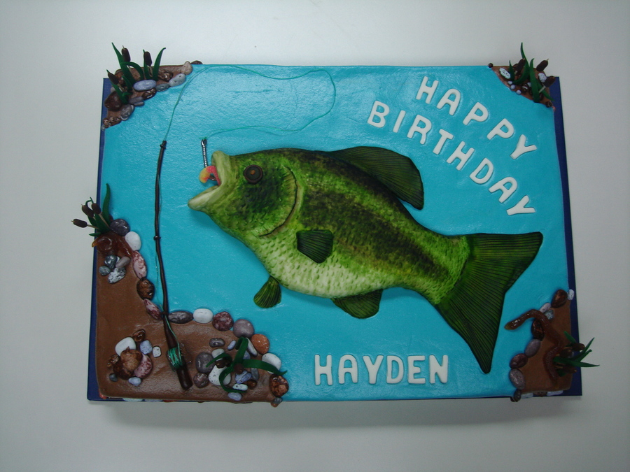 10 Photos of Bluegill Fish Birthday Cakes