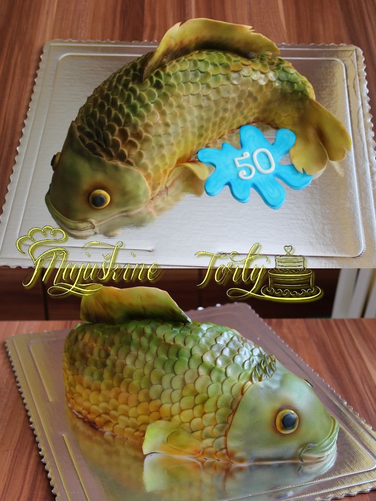 Fish Birthday Cake