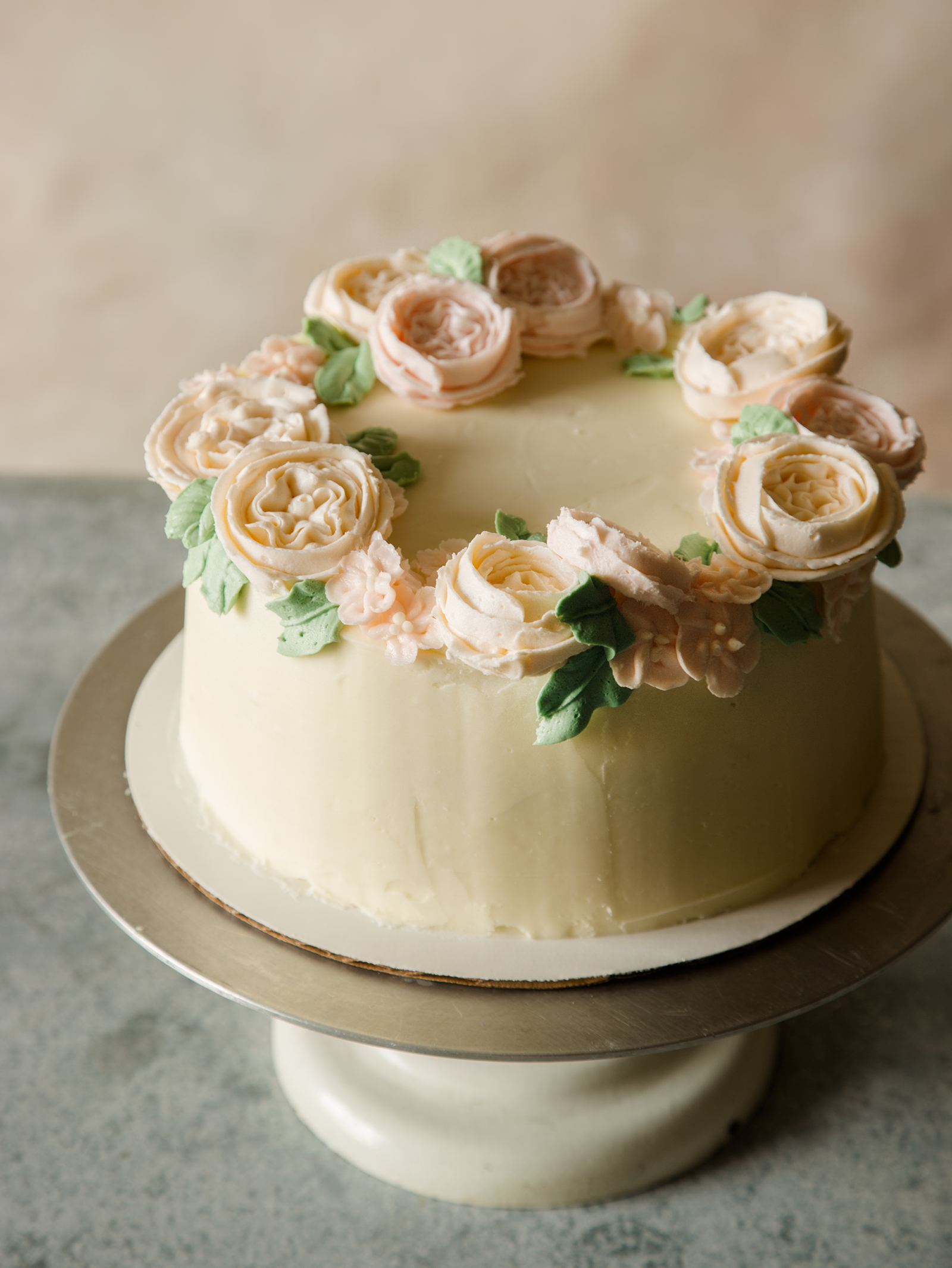 Floral Wreath Cake