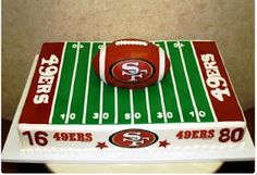 Football Grooms Cake Ideas