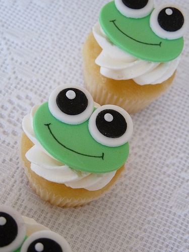 Frog Cupcakes