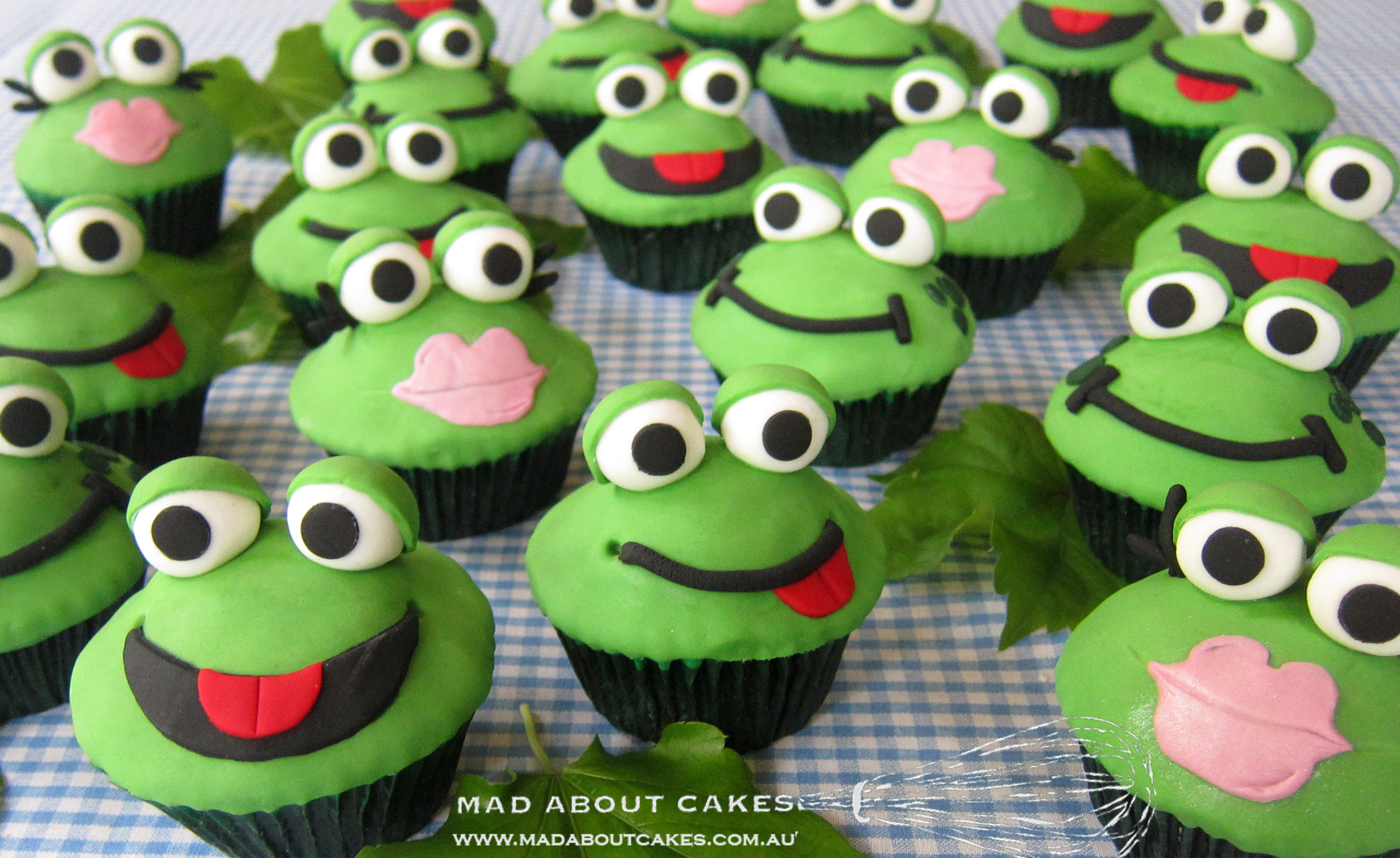 Frog Cupcakes