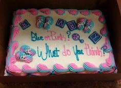 Giant Eagle Gender Reveal Cakes