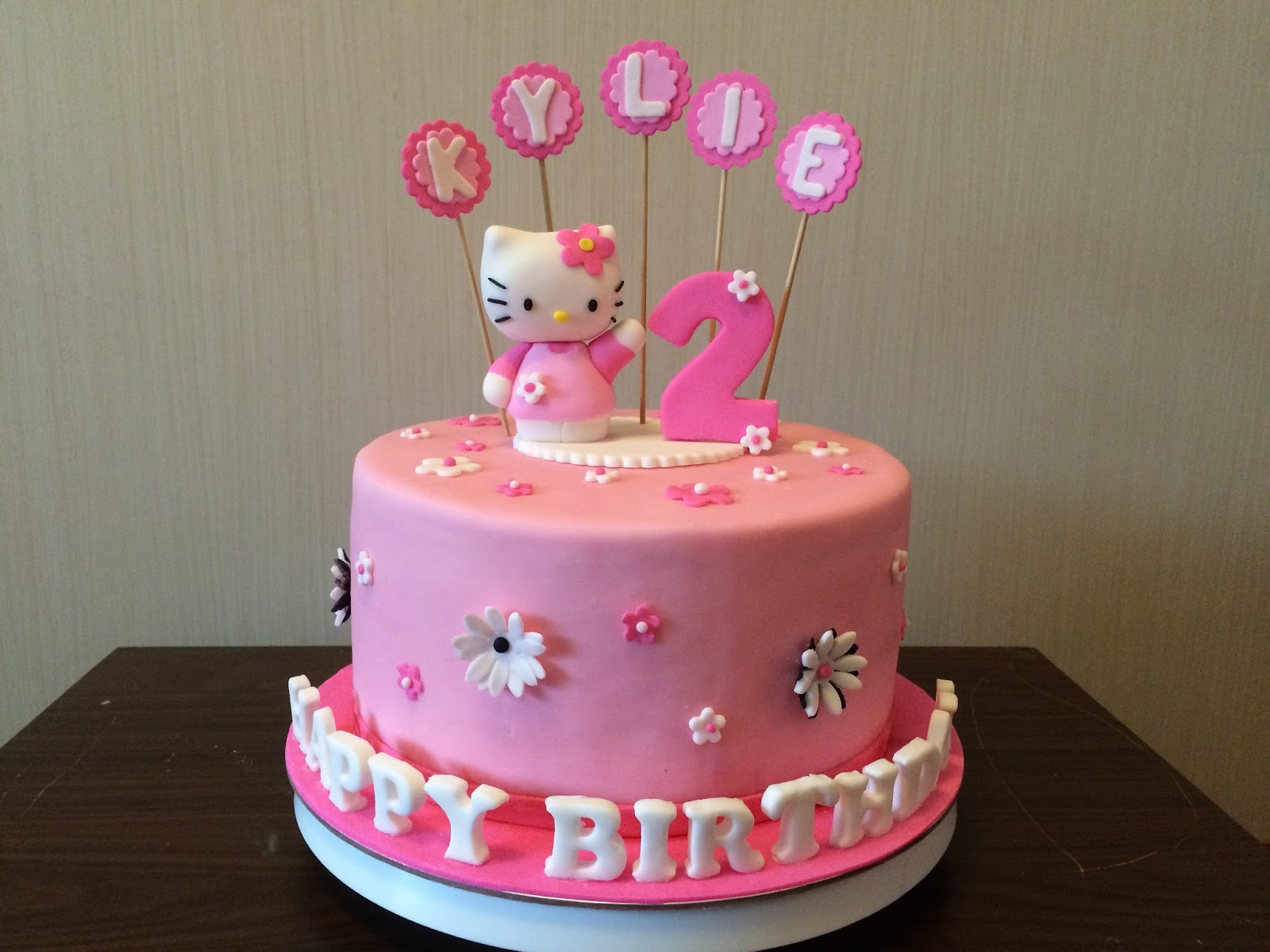 Girl 2nd Birthday Cake