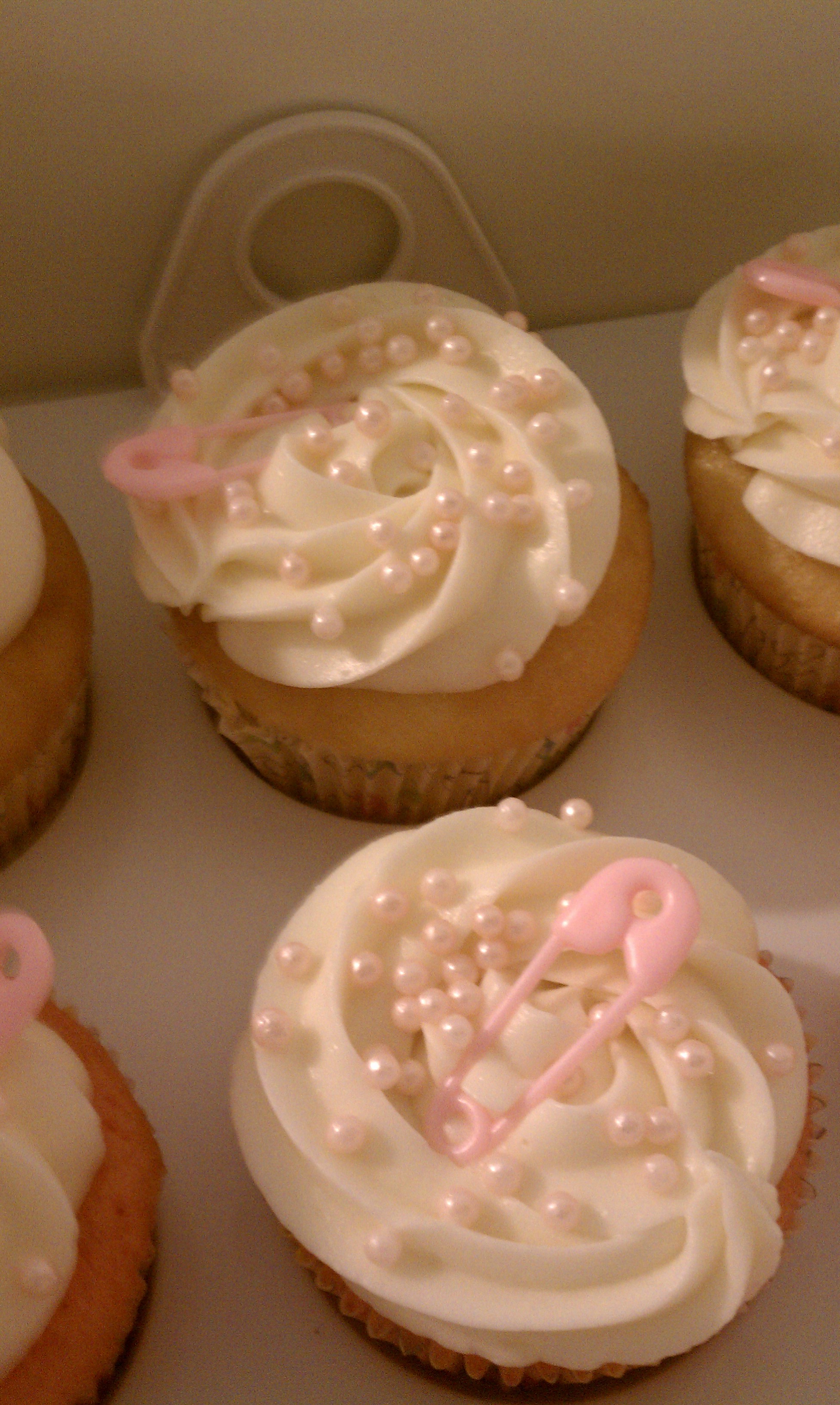 Girl Baby Shower Cupcake Ideas