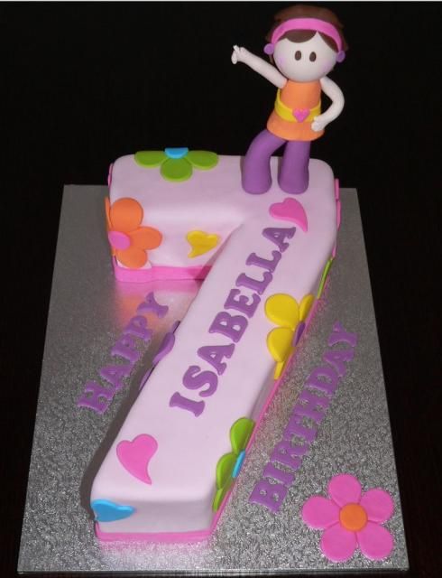 9 Photos of Easy Girls Birthday Cakes 7