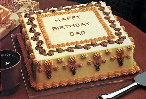 Happy Birthday Dad Cake