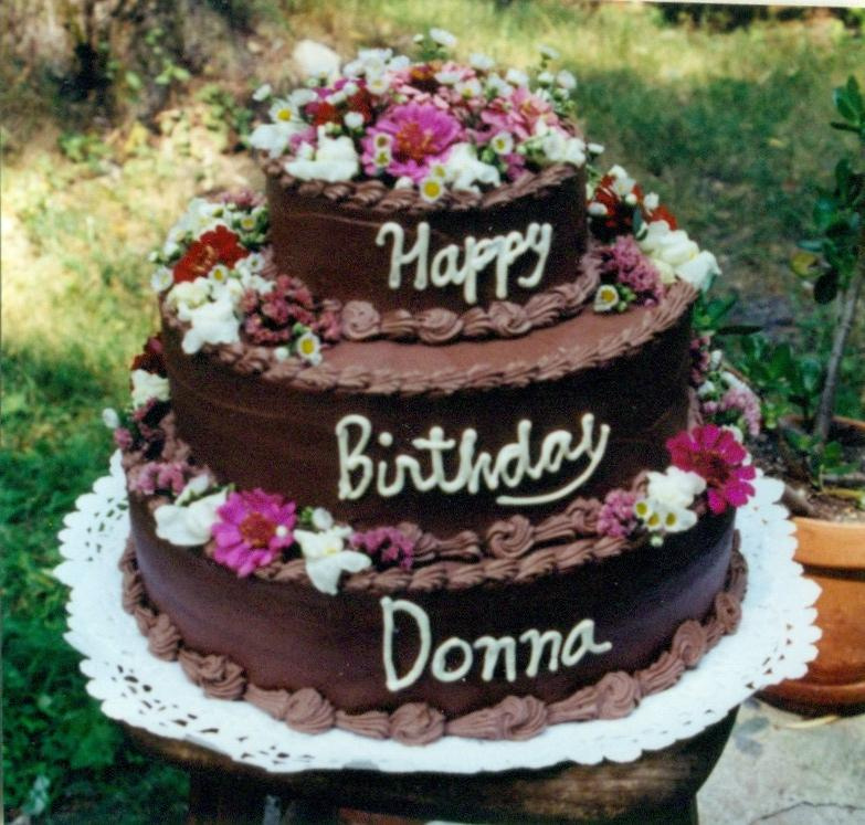 Happy Birthday Donna Cake