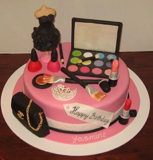 Happy Birthday Fashion Cake