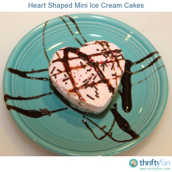 11 Photos of Heart Mini Ice Cream Cakes