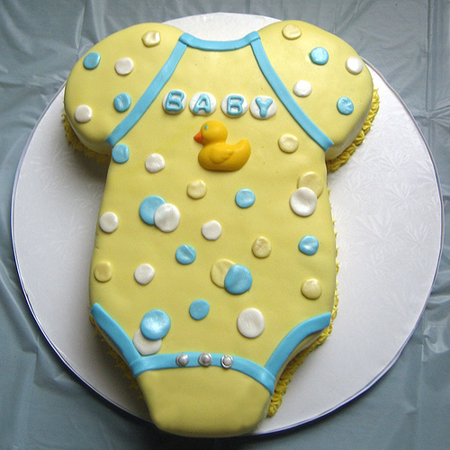 Homemade Baby Shower Cakes