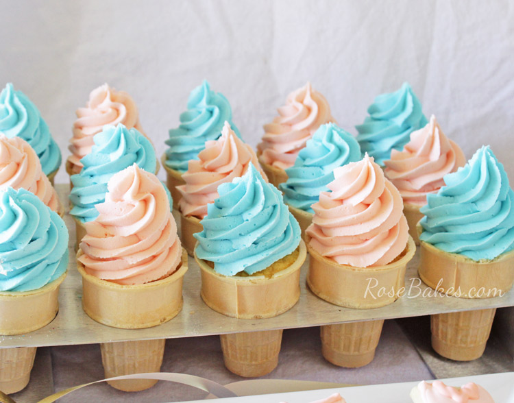 Ice Cream Cone Cupcake Cake