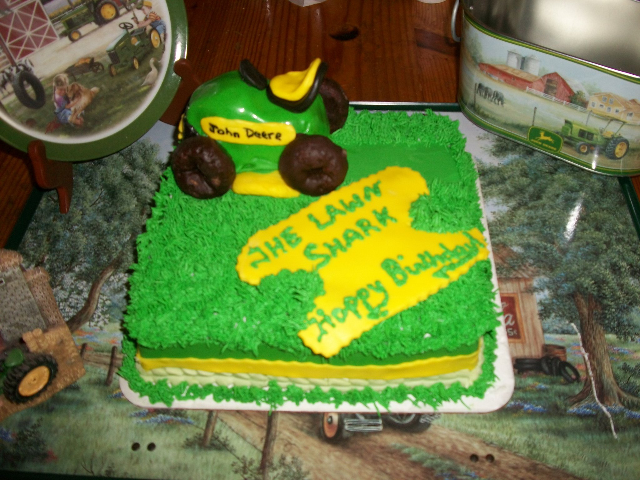 John Deere Birthday Cake