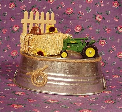 John Deere Wedding Cake Topper