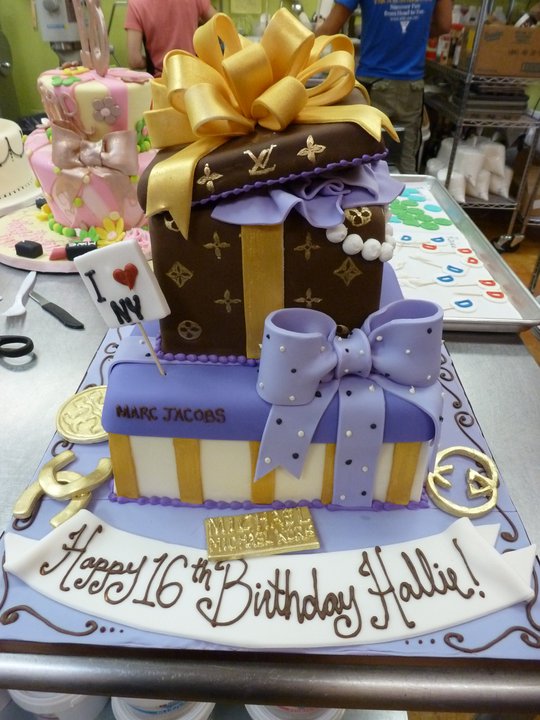 Louis Vuitton Birthday Cake