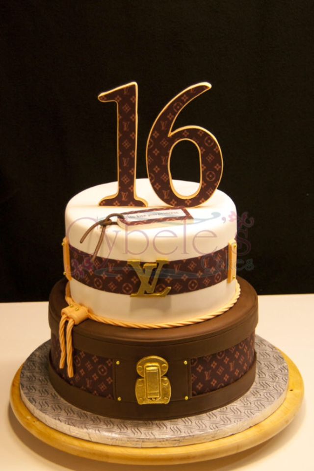 Louis Vuitton Birthday Cake