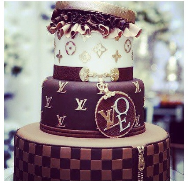 Louis Vuitton Happy Birthday Cake