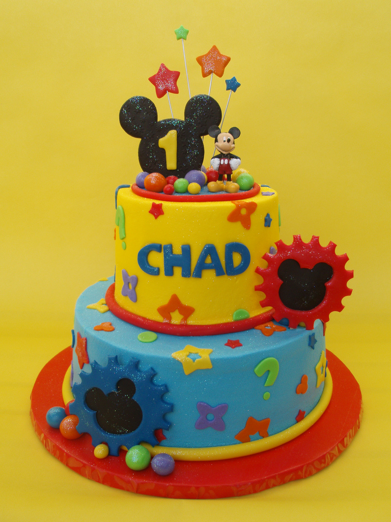 Mickey Mouse Clubhouse Birthday Cake