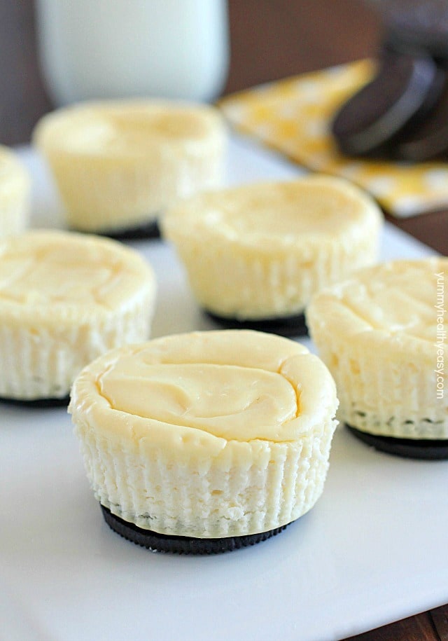 Mini Cheesecake with Oreo Cookie Crust