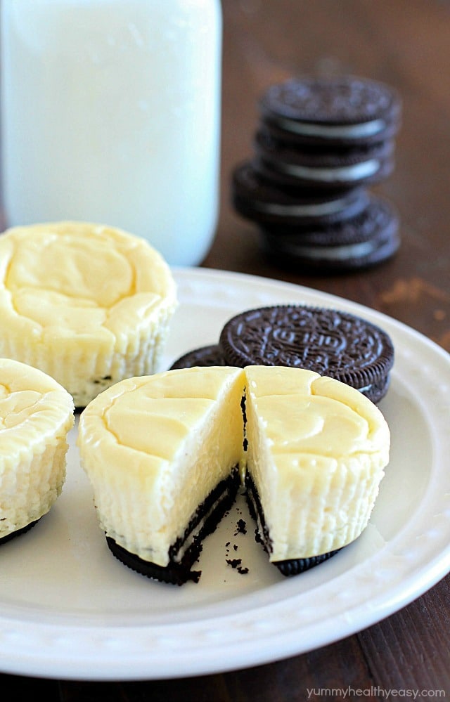 Mini Cheesecake with Oreo Crust Recipes