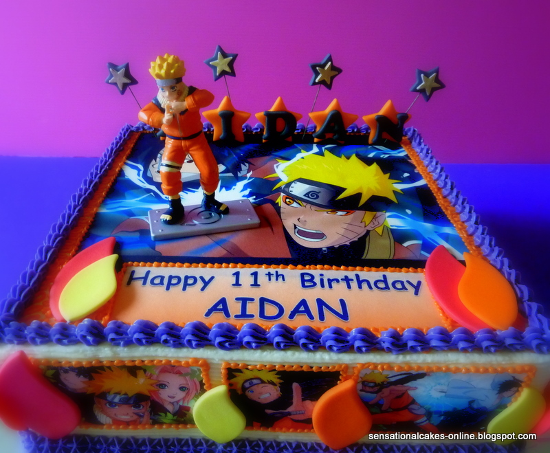 Naruto Birthday Cake