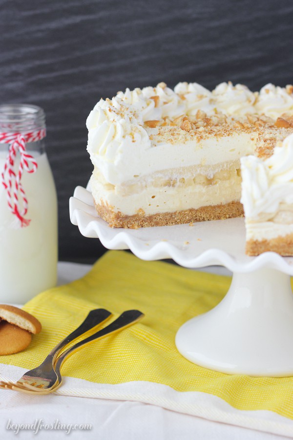 No-Bake Banana Pudding Cheesecake