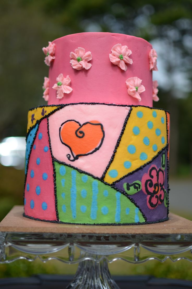 12 Photos of Buttercream Cakes Patchwork Quilt