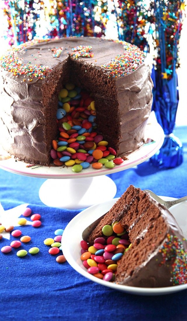 Pinata Surprise Inside Cake