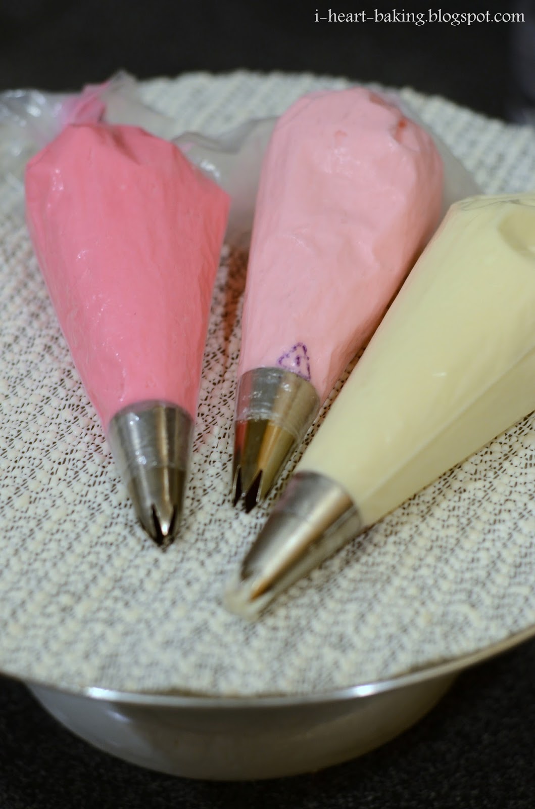 Pink Ombre Rose Cake