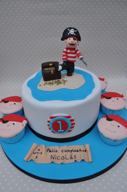 Pirate Birthday Cake