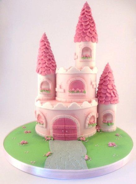 Princess Castle Cake