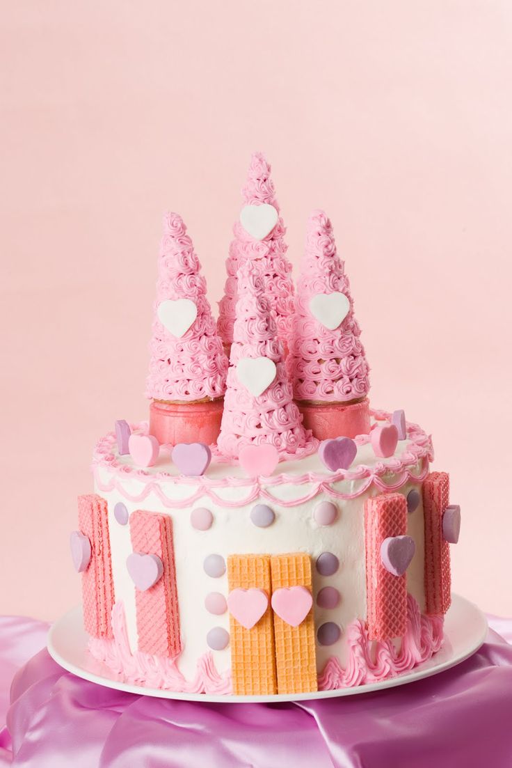 Princess Castle Cake