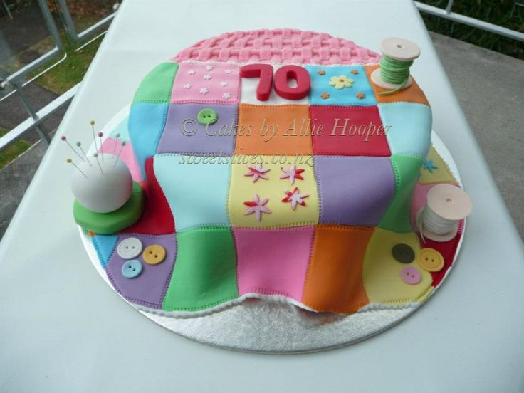 Quilt Birthday Cake Ideas